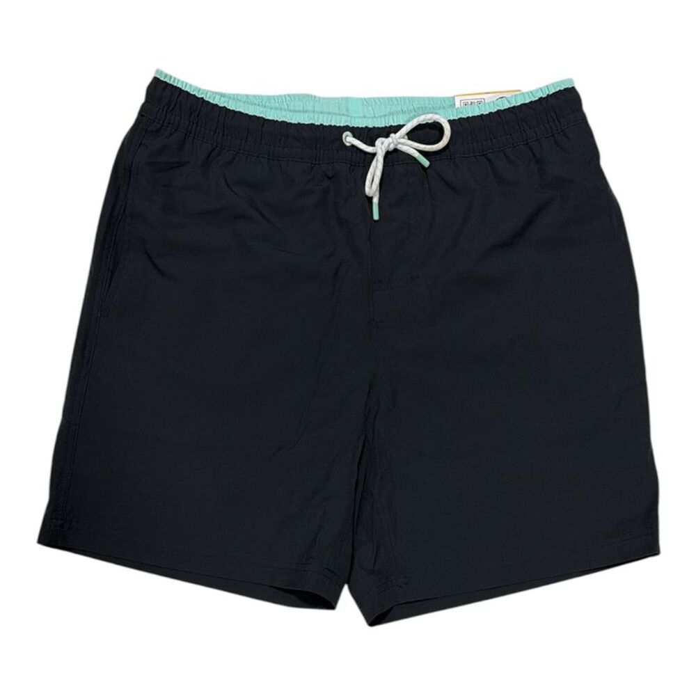 Solid Black - Member's Mark Mens Resort Swim Trunk, Performance Boxer Brief Line